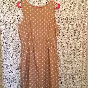 J. Crew polka dot dress